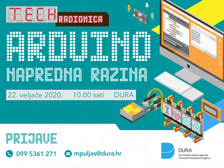 DURA NASTAVLJA S TECH RADIONICAMA Arduino-napredna razina