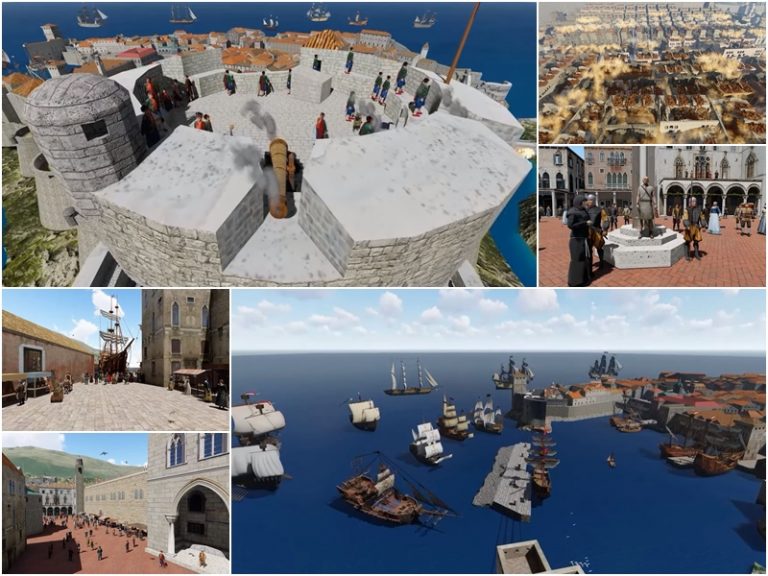 Umirovljenik iz Opuzena nakon dvije godina rada objavio 3D animaciju renesansnog Dubrovnika