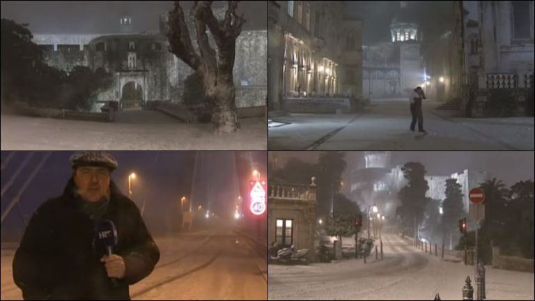 PRIJE 11 GODINA Dubrovnik je pogodila jedna od najjačih snježnih mećava