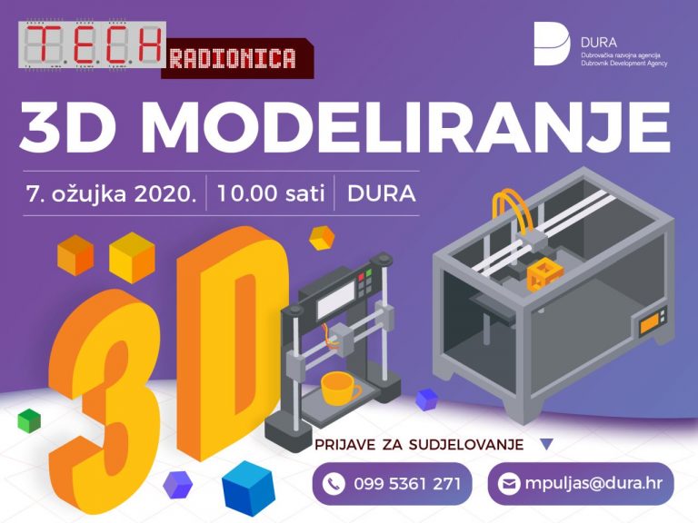 Besplatna radionica „3D modeliranje“