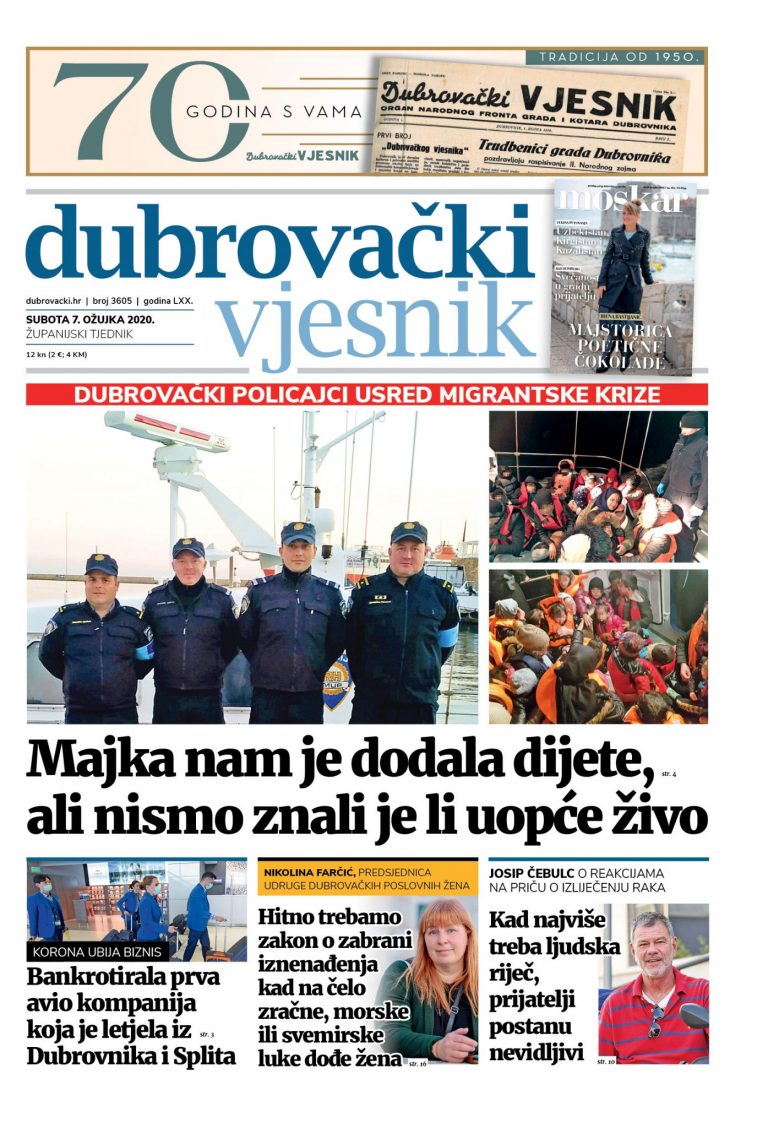 Novi Dubrovački vjesnik je u prodaji!