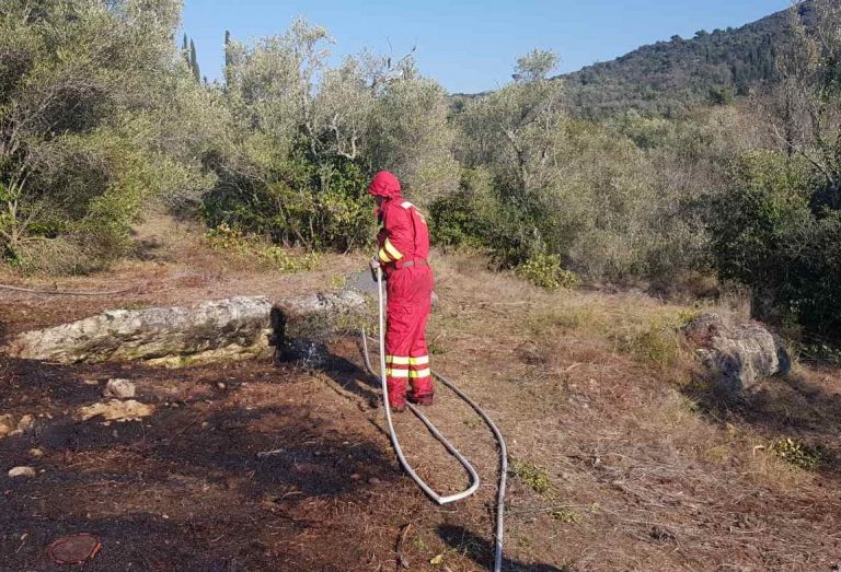 Ugašen požar na Šipanu, izgorjelo 800 kvadrata