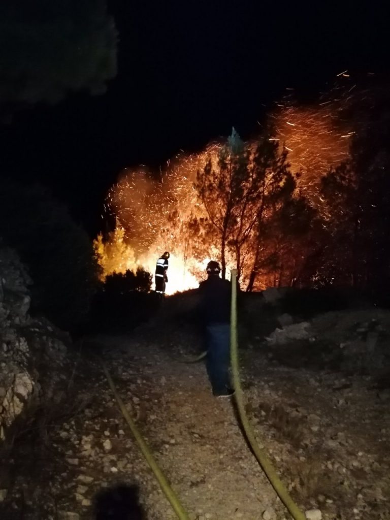 Noćas buknuo požar na Mljetu