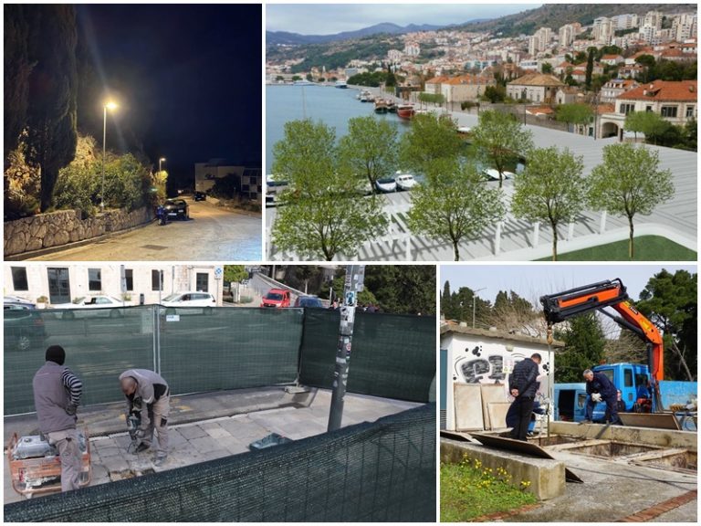 RAZVOJNI PROJEKTI: Predstavljena vizija Dubrovnika 2030., rekonstruirana javna rasvjeta u Zlatnom potoku, nova pumpa na Batali