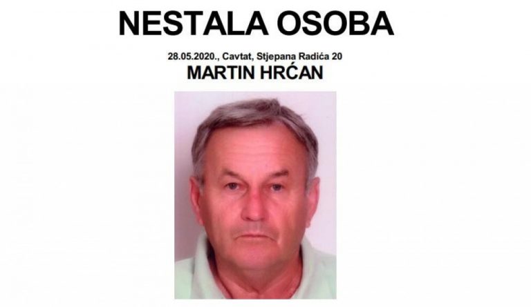 TRAJE POTRAGA: Nestao Cavtaćanin Martin Hrćan (67)