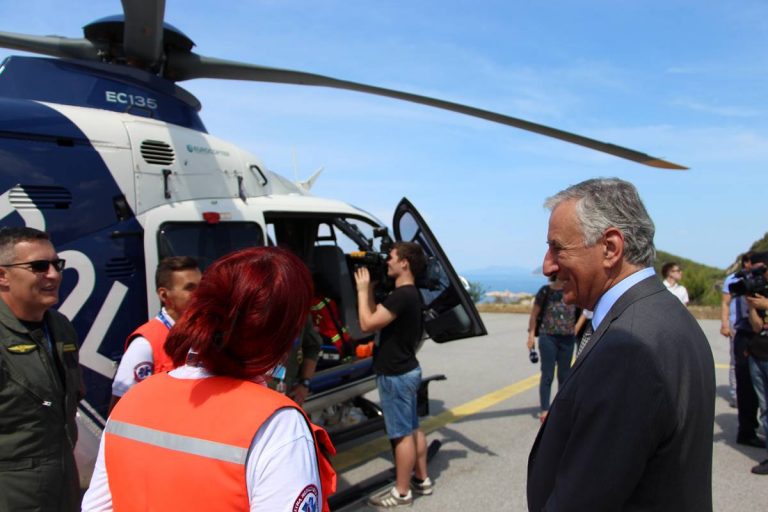 PETU GODINU ZAREDOM Tijekom ljetnih mjeseci u našoj županiji Hitna medicinska helikopterska služba