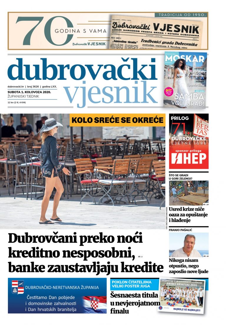 Novi broj Dubrovačkog vjesnika u prodaji!