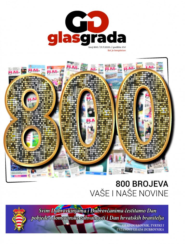 Velika obljetnica i novo ruho: 800 tjedana Glasa Grada