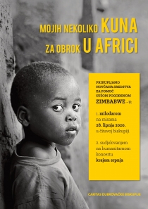 Akcija “Mojih nekoliko kuna za obrok u Africi” privodi se kraju