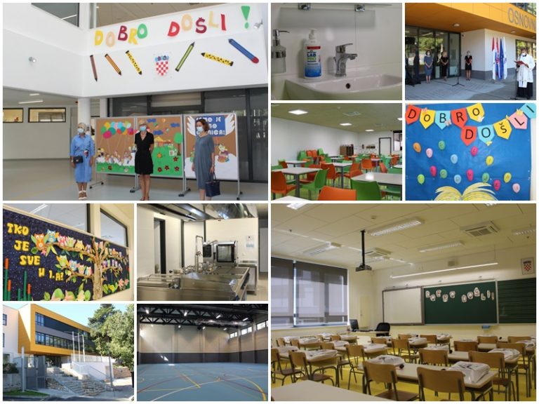 SVEČANO OTVORENA OŠ MONTOVJERNA Na mjestu “male, žute škole” izgrađena suvremena zgrada s 20 specijaliziranih učionica