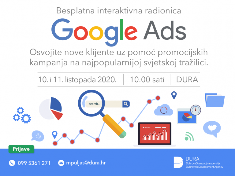 BESPLATNA RADIONICA U dva dana naučite kako kreirati Google Ads kampanju