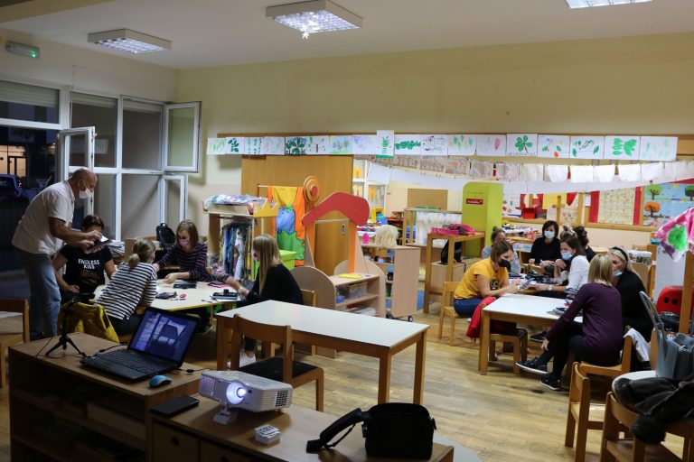 U Dječjem vrtiću Župa dubrovačka održana edukacija „Osposobljavanje za rad na tabletu“