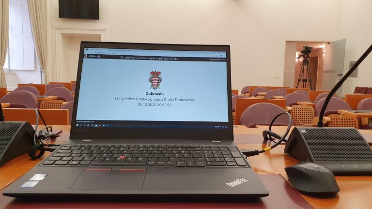 SNIMKA: 35. sjednica Gradskog vijeća Grada Dubrovnika