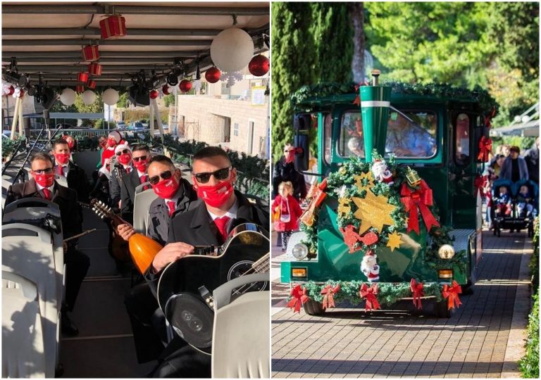 VIDEO: Dubrovačka kolenda iz autobusa obilazi grad