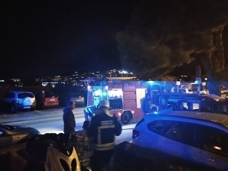 FOTO: Gorjelo u servisu za popravak motora, vatrogasci brzo reagirali