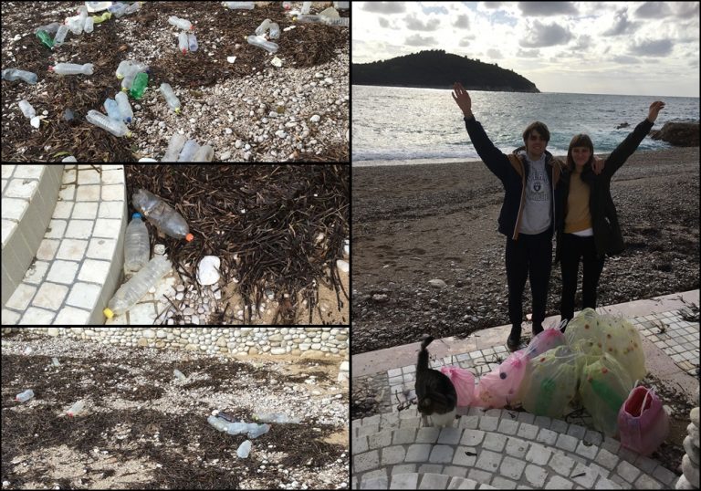 Iskoristili sunčani dan i očistili Banje od plastike