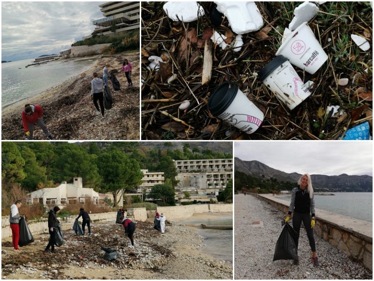 POPIJTE KAVU U PRIRODI, ALI NE ZAGAĐUJTE Skupina entuzijasta očistila plažu u Kuparima