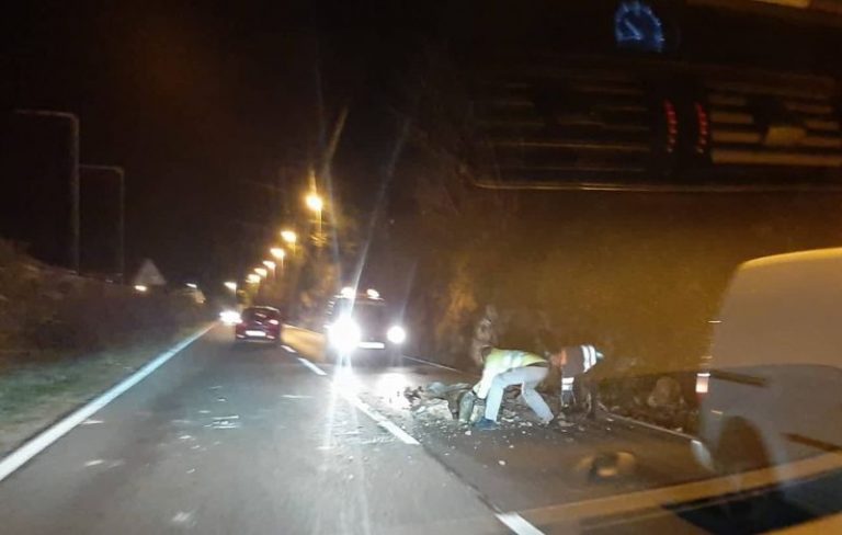 OPREZ VOZAČI! Odron na Batahovini, promet se odvija naizmjenično