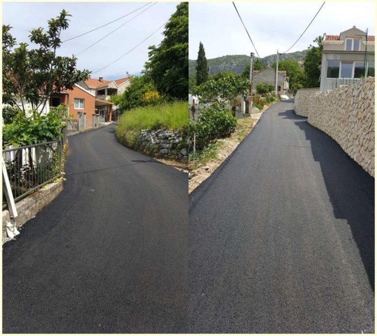 Završeno asfaltiranje kolnika u naselju Knežica