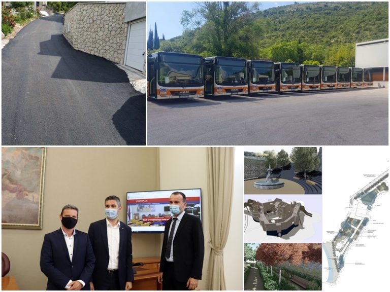 PROJEKTI GRADA: Predstavljen sustav Otvoreni grad, izrađen projekt rekonstrukcije parka u Pilama, stiglo 11 novih autobusa
