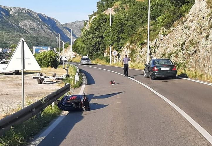 FOTO/VIDEO TEŠKA NESREĆA U SUSTJEPANU Motociklist podlegao ozljedama