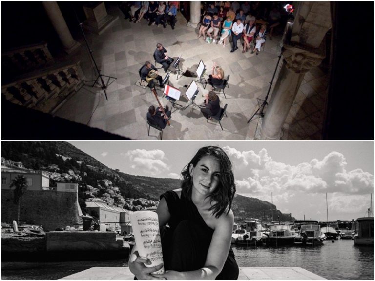 Koncert Puhačkog kvinteta DSO-a i pijanistice Stefani Grbić  u atriju Kneževa dvora