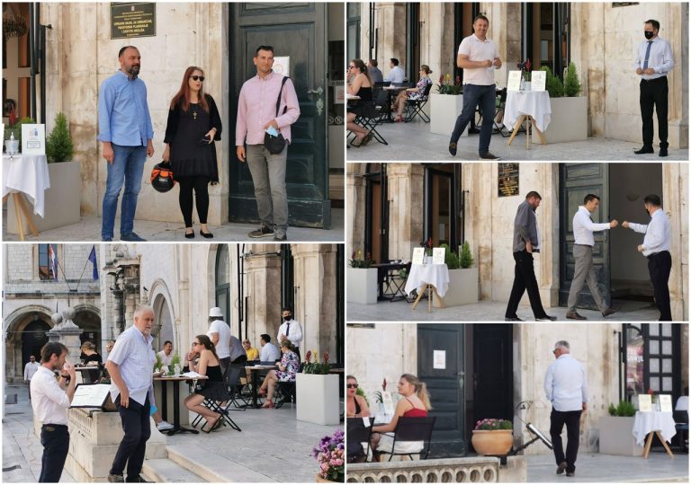 FOTO: Tko je sve došao na dogovor prije konstituirajuće sjednice Gradskog vijeća?