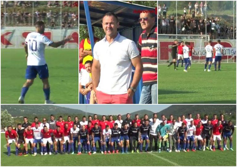 BEZ KOMENTARA: Nogometna festa na Grudi, Hajduk i Slaven igrali pred dvije tisuće gledatelja