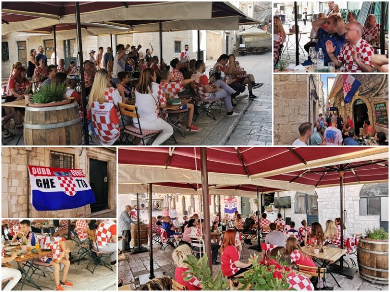 FOTO: Hrvatska je nažalost izgubila, a ovako se utakmica pratila u Gradu