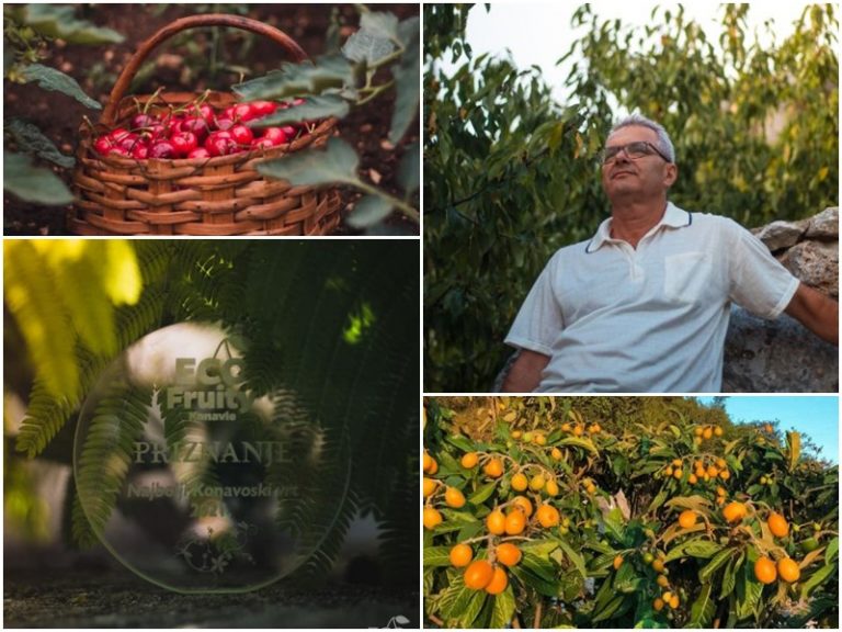 Pero Katušić je kao dijete obožavao trešnje, kao mladić je posadio voćnjak, a danas sa sinovima stoji iza naziva Eco-Fruity Konavle