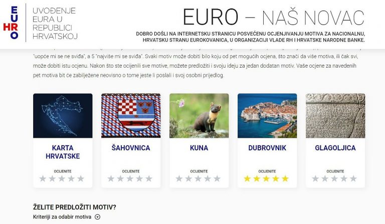 Još stignete dati svoj glas da se motiv Dubrovnika nađe na kovanicama eura