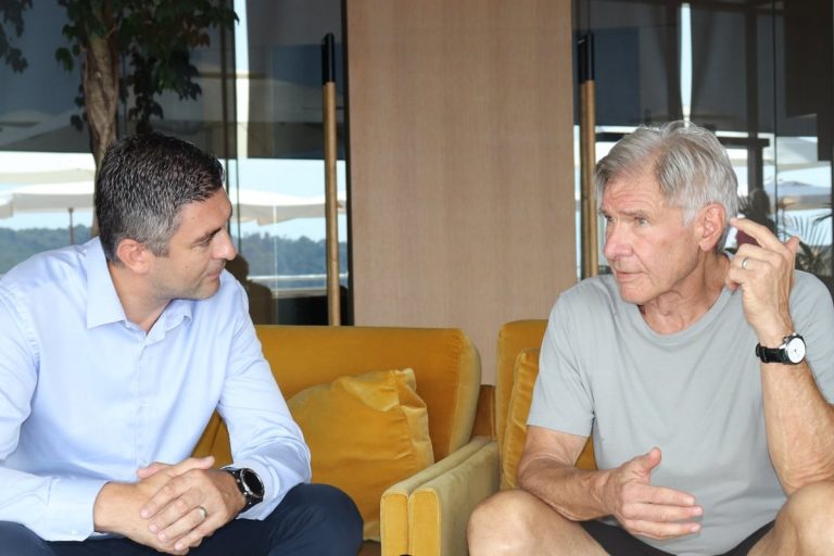 Harrison Ford oduševljen Gradom, Franković mu darovao Dubrovački statut