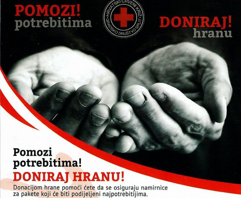Humanitarna akcija doniranja hrane – više od 500 osoba na našem području treba pomoć