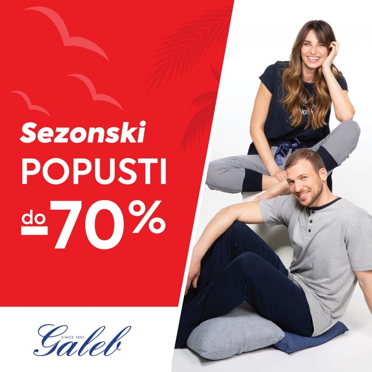 VELIKO SEZONSKO SNIŽENJE U GALEBU: pamučne haljine, polo majice…