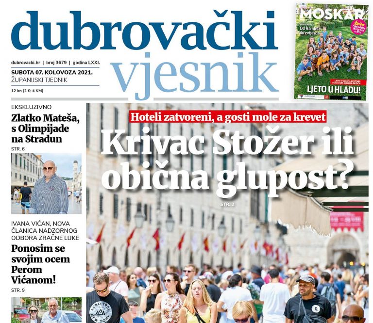 U novom broju Dubrovačkog vjesnika pročitajte