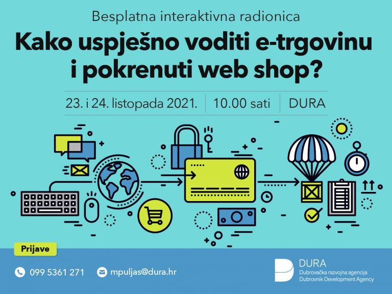 BESPLATNA RADIONICA Saznajte kako pokrenuti web shop i voditi uspješnu e-trgovinu