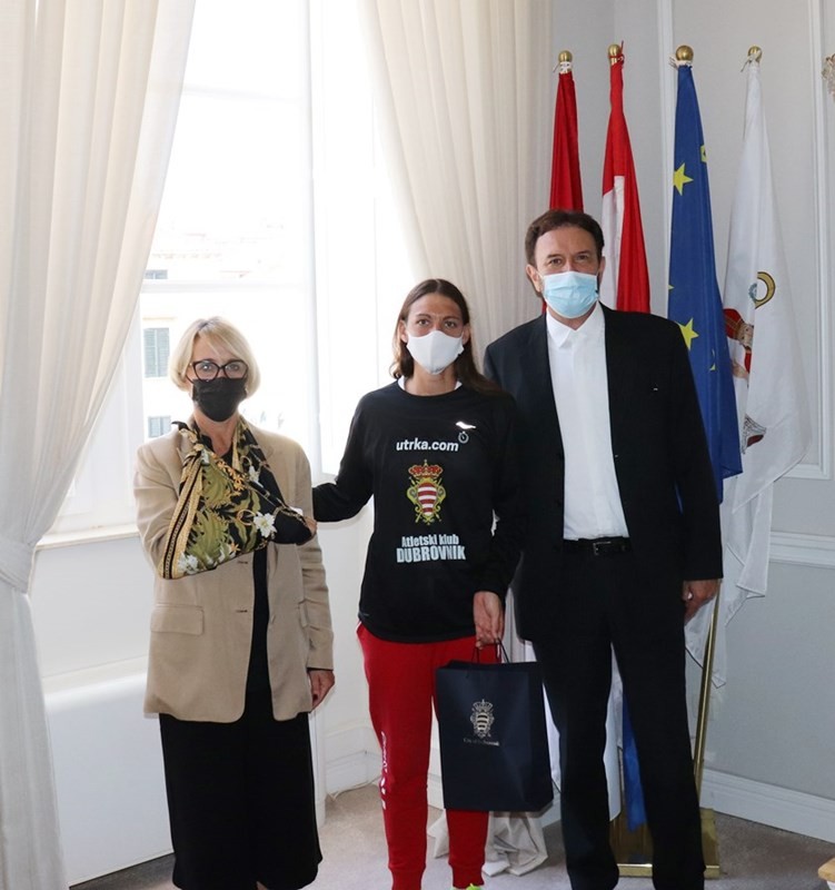 Zamjenica Tepšić primila prvakinju Hrvatske u maratonu Teu Faber
