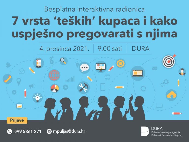 Besplatna radionica „Kako pregovarati s teškim kupcima“