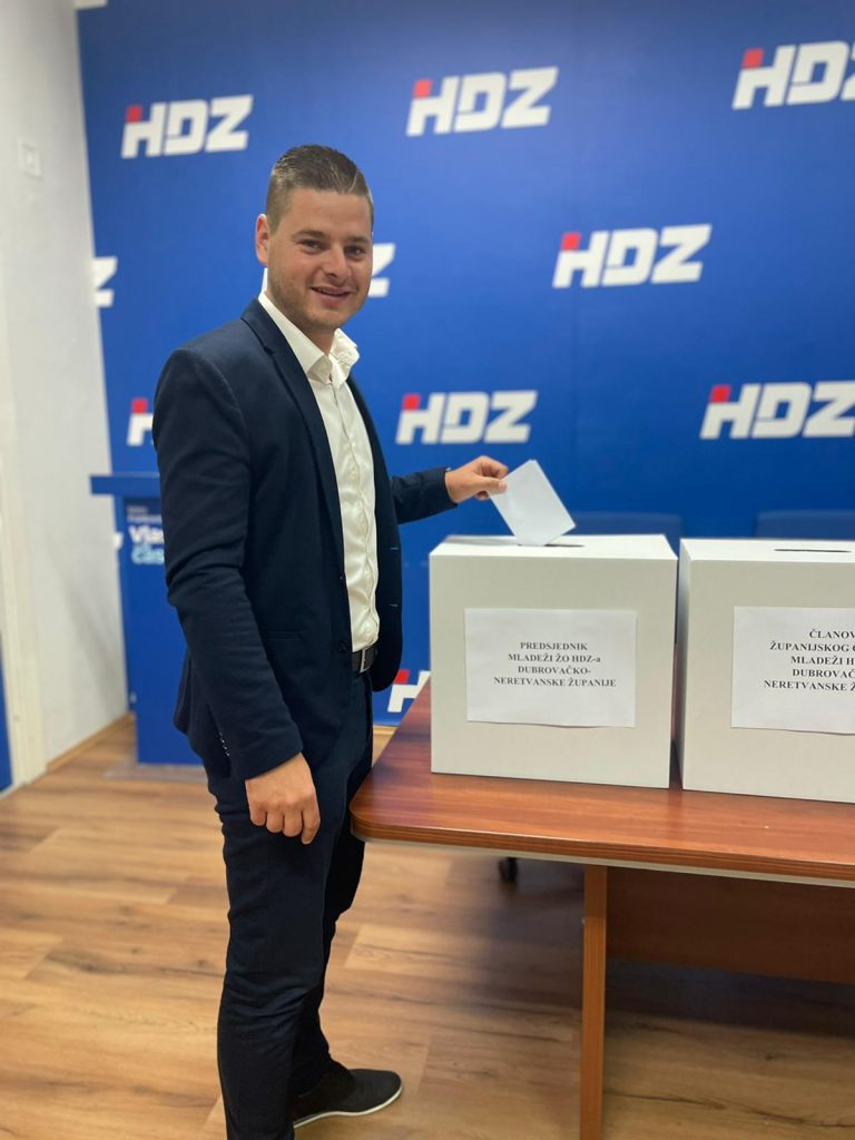 Novi predsjednik Mladeži HDZ-a je Pero Miletić