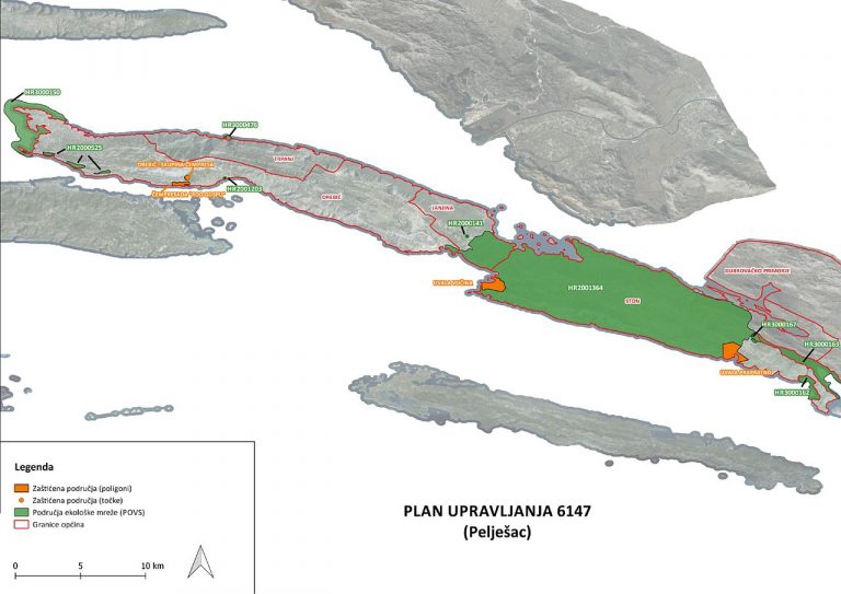 POZIV NA RADIONICU: Plan upravljanja zaštićenim područjima Pelješca