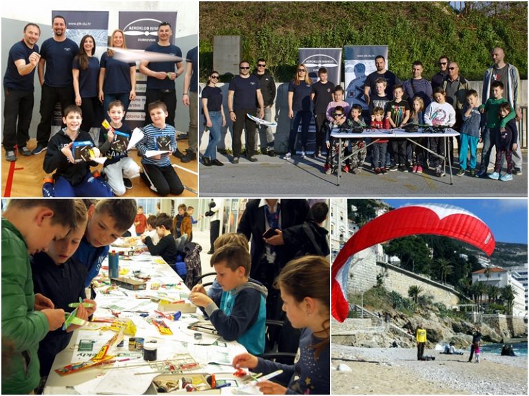 Aeronaut 6: izrada i lansiranje raketa, letovi paraglajderom, izložba zrakoplovnog maketarstva