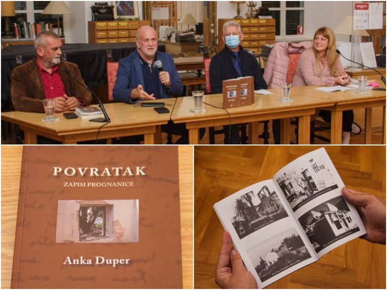 POVRATAK Predstavljeni prognanički zapisi Anke Duper