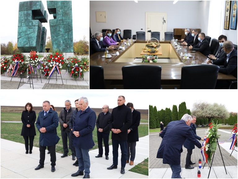 Župan sa suradnicima u posjetu Vukovarsko-srijemskoj županiji