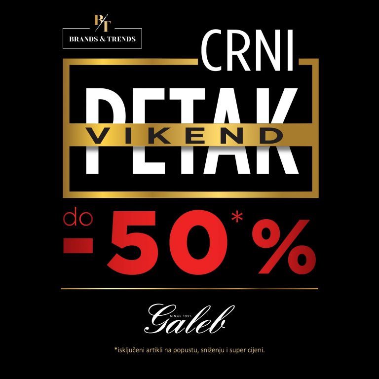 Galebov crni petak je tu!