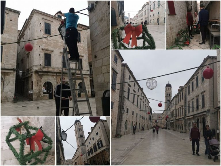 FOTO: Grad se pomalo priprema za najljepše doba godine