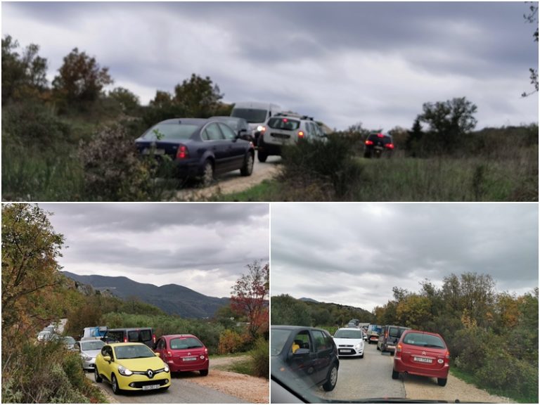 Kolone na Brgatu, prema Bosanci i Komolcu