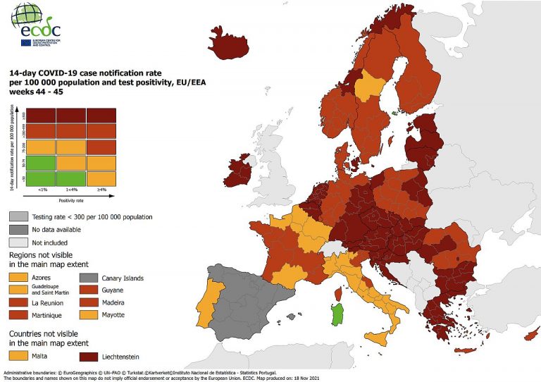 Hrvatska i dalje tamno crvena