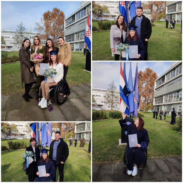 ČESTITKE OD SRCA: Nikoleta Đivanović se u travnju 2019. borila za život, a danas je diplomirana krajobrazna arhitektica