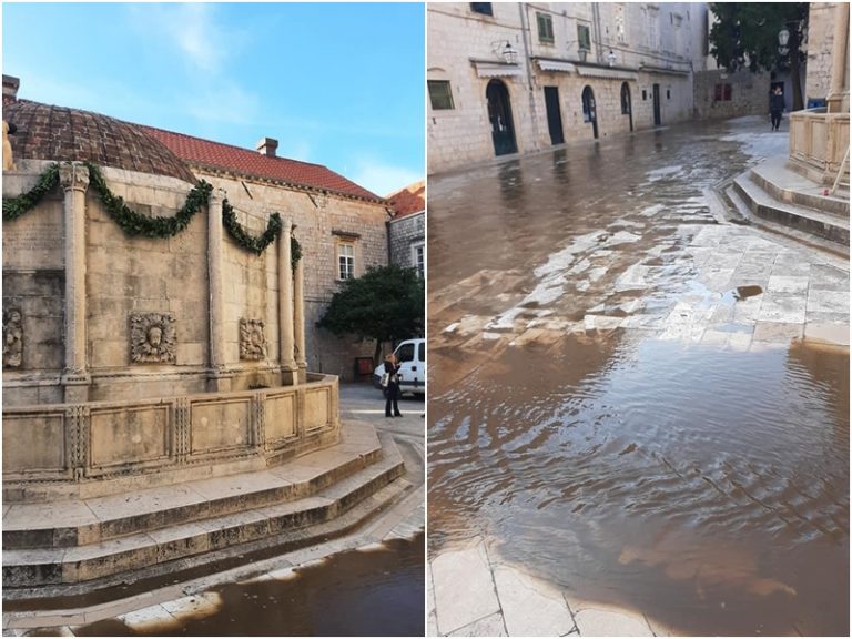 VODOVOD O POPLAVI U POVIJESNOJ JEZGRI: Radimo na sanaciji puknutog cjevovoda, dio stanovnika bez vode