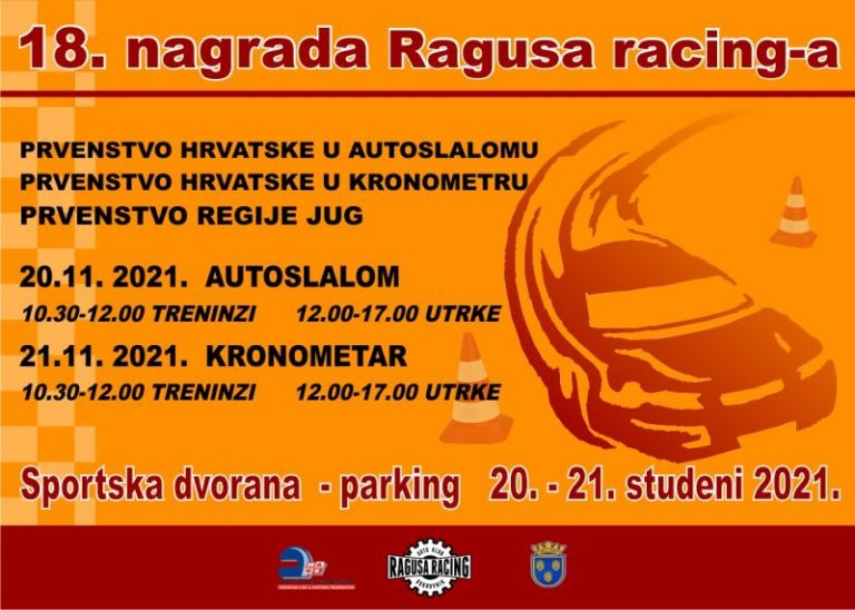 18. NAGRADA RAGUSA RACINGA: Najbolji vozači dolaze ovog vikenda u Dubrovnika